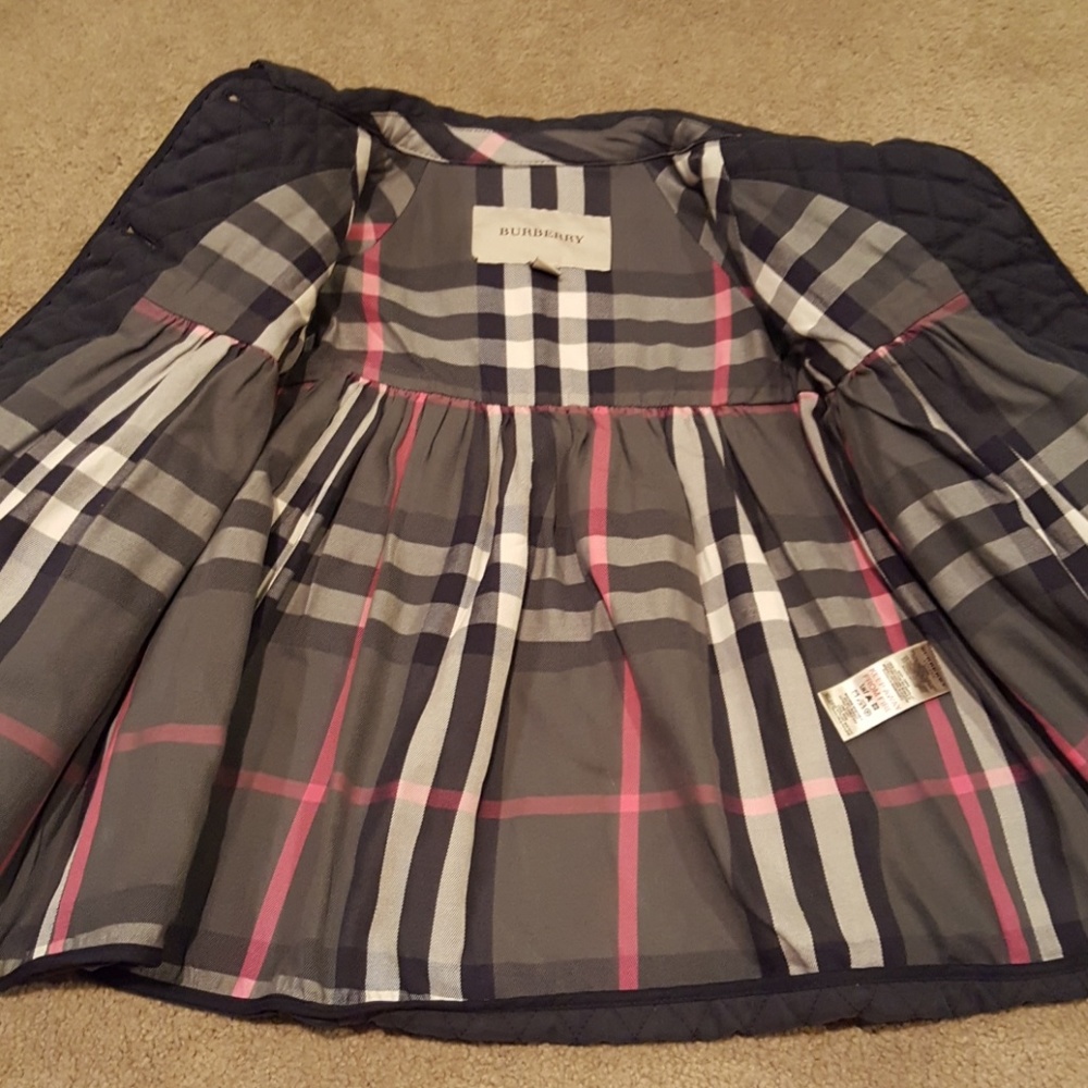 Authentic Barely worn Burberry Kids Coat. - Picture 2 of 4